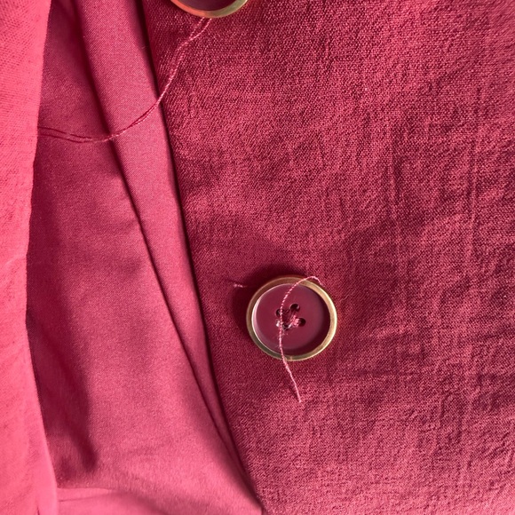 a new day Crimson Button-Front Sleeveless Tunic - Picture 6 of 6